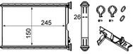 MAHLE AH 242 000S binnenwarmtewisselaar BEHR
