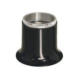 Bergeon 2611-N-2 vergrootglas, horlogemakersloep, oculair, met schroefring, 5x vergroting