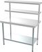 Combisteel Poste de travail professionnel | 180 cm de large | 60 cm de profondeur | 7490.0110