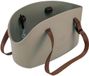 Merkloos / Sans marque Wan GmbH Dog Carrier Bag for Small Dogs and Cats - Adjustable Strap and Safety Belt - 14 x 35 x 22 cm (H x W) Taupe