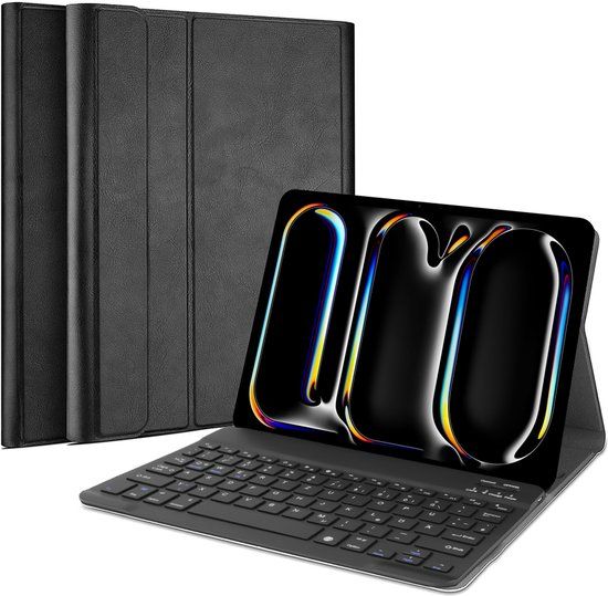 Just in Case Premium Bluetooth Keyboard Case for Apple iPad Pro 11 (2018/2020/2021) - Black