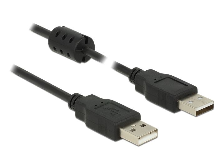 DeLOCK USB 2.0-A Kabel - 1.5m - Zwart