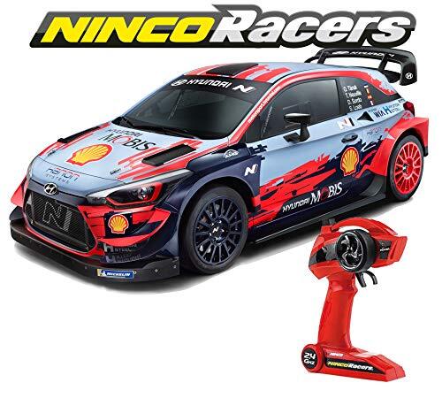 Ninco NincoRacers Hyundai I20 WRC autoradio-bediening, accu en oplader inbegrepen, vanaf 6 jaar, kleur onbekend (NH93163)