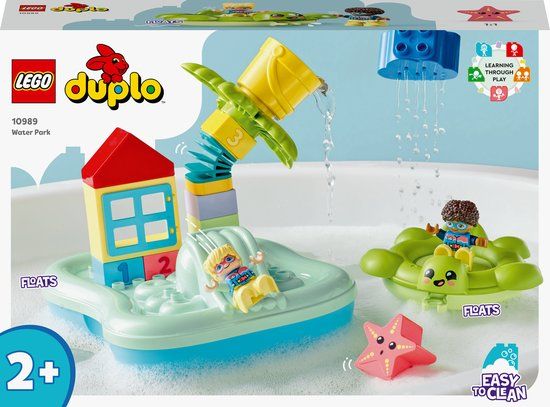 LEGO DUPLO Stad Waterpark - 10989 | Bouwset voor Peuters en Kleuters