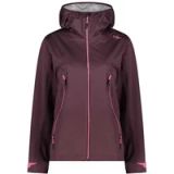 CMP Vrouwelijke waterdichte jas met capuchon - Paars/pruim/roze - 2XL