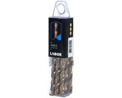 Labor metaalboor ø5,0x52/86mm HSS- Cobalt 5% spiraal DIN 338 - per 10 stuks
