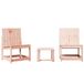 VidaXL Loungeset Massief Douglas Hout 3-delig