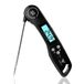 Vleesthermometer, DOQAUS Vleesthermometer, Keukenthermometer Barbecuethermometer, Digitale Instant-thermometer met 3s Directe Uitlezing, Opvouwbare Lange Sonde en LCD-scherm, voor Keuken, Grill, BBQ