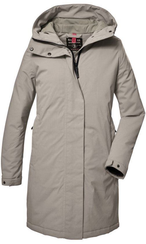 GIGA DX Dames Parka GW 73 - Beige - Polyester - Maat 42