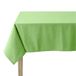Coucke Uni tafelkleed, katoen, vierkant 180 x 180 cm, brocoli