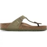 Birkenstock Pantoufles femme Gizeh Vegan