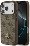 Guess Hardcase 4G Small & Classic MagSafe (GUHMP18LP4SM4MW) - iPhone 18 Pro / iPhone 17 Pro - Marron