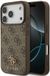 Guess Hardcase 4G Small & Classic MagSafe (GUHMP18LP4SM4MW) - iPhone 18 Pro / iPhone 17 Pro - Marron