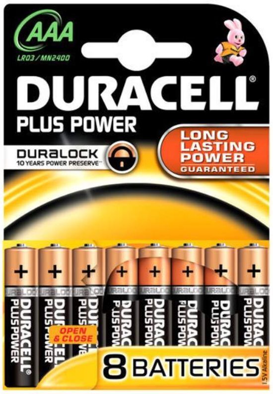 Duracell plus power AAA batterijen 0