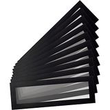 Tarifold Es 195207 Magneetlijst, A5/A4, voor etiketten (55 x 210 mm lang), Magneto Pro voor magneetborden, zwart
