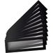 Tarifold Es 195207 Magneetlijst, A5/A4, voor etiketten (55 x 210 mm lang), Magneto Pro voor magneetborden, zwart