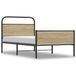 VidaXL Cadre de lit Sonoma Chêne 100x190cm