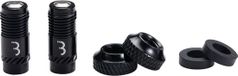 BBB Cycling CoreCap - Universele Ventiel Upgrade Set - 2 stuks - Zwart