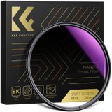 K&amp;F Concept K&F Concept graduated ND filter magnetic nano X 72mm grijsverloopfilter