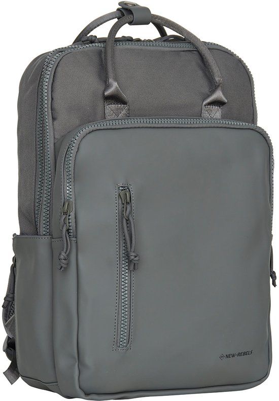 New Rebels William Milwaukee Antraciet 21L Rugzak 15.6 inch