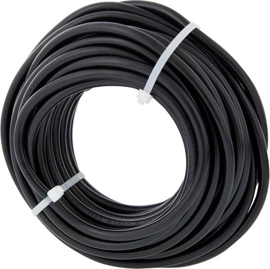 ProCable Huishoudsnoer - VMvS - 10 meter (Zwart, 3 x 0.75 mm²)