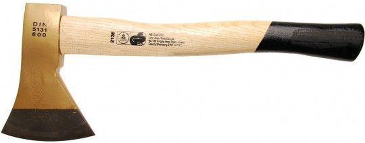 BGS technic Handbijl essenhout 600 gram TÜV / GS Gekeurd