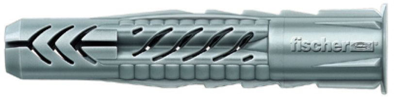 Fischer Universeelplug UX 8 x 50 R - 50 stuks - Grijs