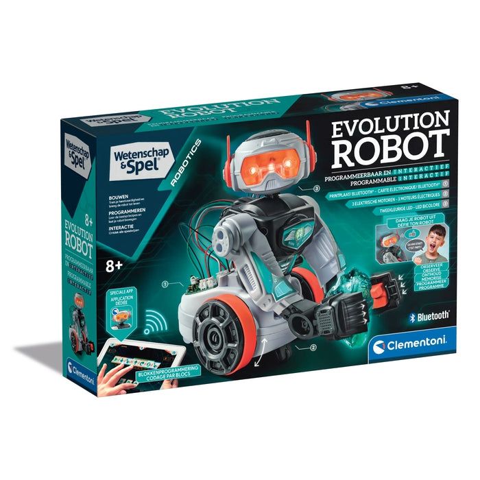 Clementoni Evolution Robot - STEM Robot Speelgoed - 8+ jaar
