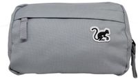 Surf Monkey Crossbody heuptas - Hondentas - Unisex tas voor volwassenen - 2 liter - Gerecycled (grijs)