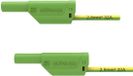 Schützinger Câble de mesure de sécurité 100 cm Vert-jaune 1 pièce(s)