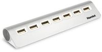 Hamlet XHUB7020AL interface hub USB 2.0 480 Mbit/s Aluminium