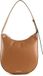 Mandarina Duck Leren Schoudertas Luna Hobo Caramel Cafe Bruine