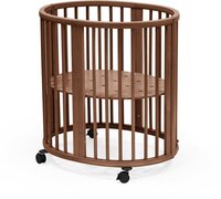 Stokke Sleepi Mini, Warm Brown - Ovale wieg