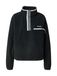 Columbia Helvetia II korte fleece voor dames met halve drukknop, 008 zwart