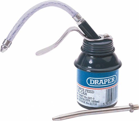 Draper Bihr gereedschap voor auto's 21716 / oliekan 125 ml nieuw Bleu