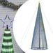 vidaXL LED-kerstboom 500 cm Blauw