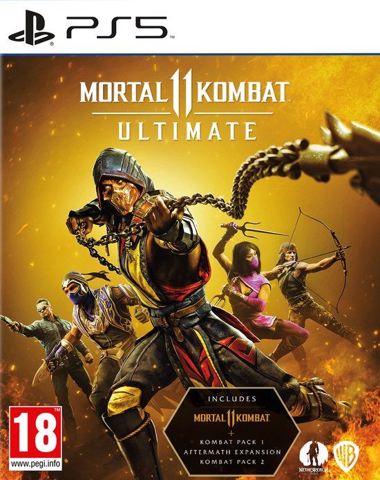 Mortal Kombat 11 Ultimate - PS5 - Import - Ultimate Edition