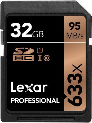 Lexar Professional 633x SDHC/SDXC UHS-I