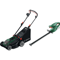 Bosch Rotak 18V2-43 (zonder accu) + Bosch EasyHedgeCut 18-45 Li (zonder accu)