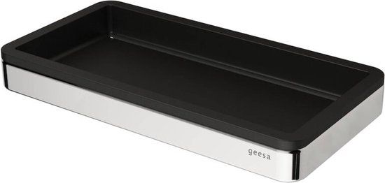 Geesa Frame Planchet 21cm Zwart / Chroom