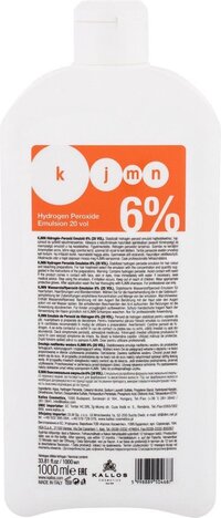 Kjmn Hydrogen Peroxide Emulsion 6% - Creamy Hydrogen Peroxide 1000ml