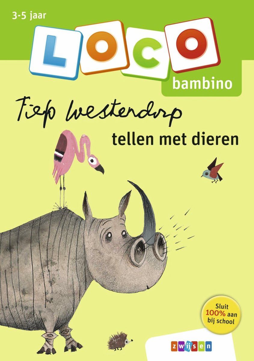 Zwijsen Loco Bambino - Fiep Westendorp Tellen met Dieren - Educatief spel