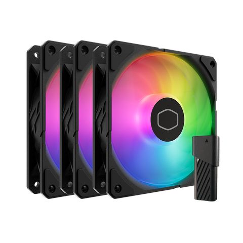 Cooler Master SickleFlow Edge 120 ARGB 3-Pack - 120mm Fan Kit