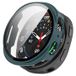 Samsung Coque Samsung Galaxy Watch9 en Plastique avec Protecteur d'Écran - 44mm - Verte