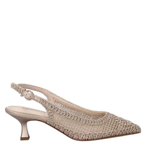 Tamaris slingback pumps goud