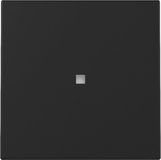 Gira Systeem 55 Bedieningswip met lens Mat Zwart 3290005