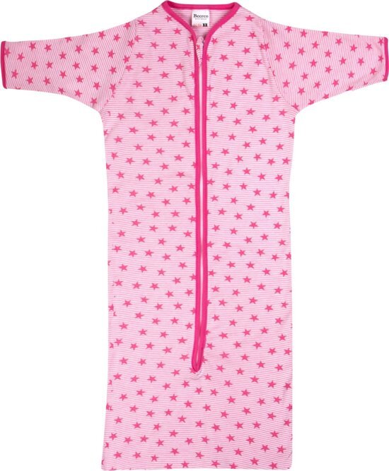 Beeren Bodywear Unisex Slaapzak - Roze - Maat 74/80