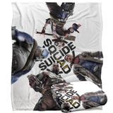 SUICIDE SQUAD: KILL THE JUSTICE LEAGUE Silky Touch superzachte plaid 152 x 127 cm