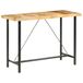 Syfax Bartafel 150x70x107 cm ruw mangohout