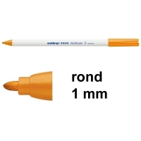 Edding 4600 textielmarker oranje